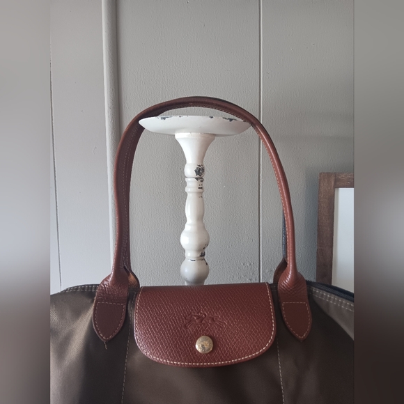 LOVED! Longchamp Olive Green Medium Tote ⚘️ - Picture 4 of 12